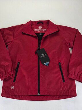 Stormtech Performance Youth Micro Light Shell Jacket M NWT  Red